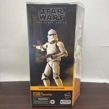 Star Wars Black Series The Clone Wars  Phase II Clone Trooper 6  Figure  ML