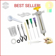 Baby Bird Feeding Syringe Set, Small Pet Parrot Feeder Hand Feeding Tubes Kit, P