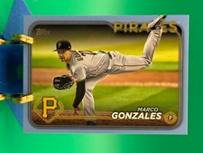 2024 Topps Father's Day Powder Blue /50 #682 Marco Gonzales Pirates