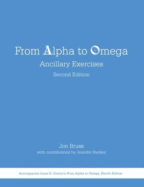 From Alpha to Omega: Ancillary Exercises (Greek) PAPERBACK 9781585107100