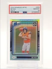 BO NIX 2024 DONRUSS OPTIC RATED ROOKIE FOOTBALL HOLO D RC PSA 10 Q0004