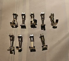 lot of 9 Bernina Sewing Machine Old Style #470 030 007 168 016 452 023 419 174 