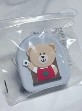 Starbucks Korea Bearista Delight Silicone Pouch Keyholder Keychain Blue Limited