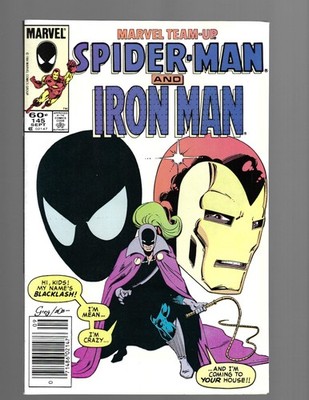 Marvel Team-Up #145 Newsstand Variant (Marvel Comics September 1984) VF+