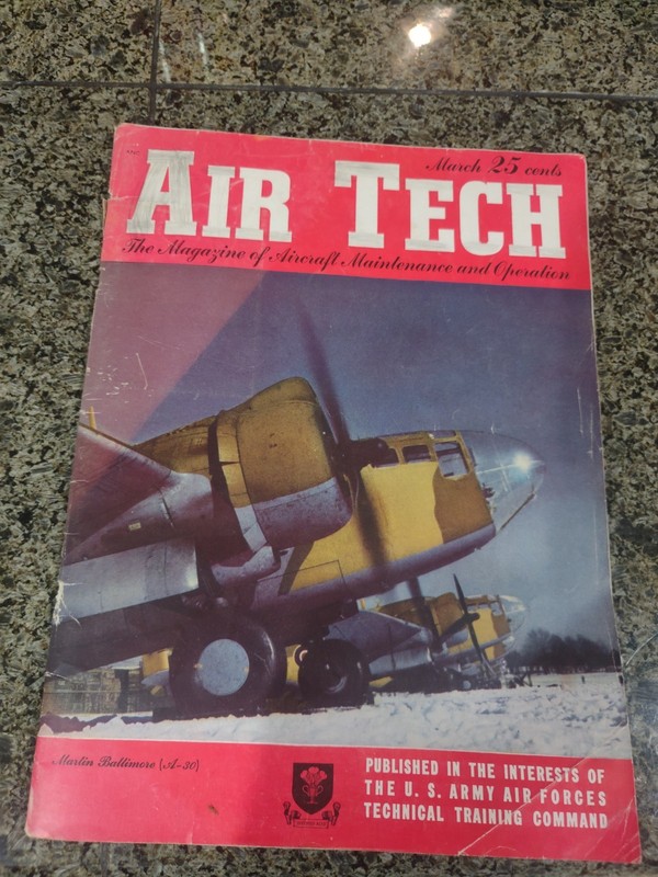 March 1943 AIR TECH Magazine. VG+