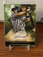 2016 Topps Legacies Green Tradition Autograph TRA-JA Jose Altuve Serial /99