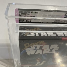 Super Star Wars SNES Super Nintendo Game VGA 90 Sealed FREE USA shipping