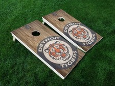 VINYL WRAPS Cornhole Board DECALS Detroit Tigers 01 Cats Bag Game Stickers