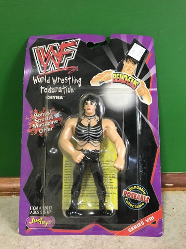 WWF Bend'ems Justoys Series VIII CHYNA 12017 Figur...