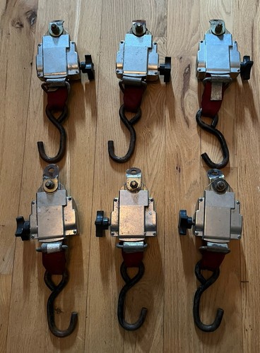 SURE-LOK Right & Left WHEELCHAIR BELT STRAP RETRACTOR TIE DOWN TRACK-SET OF 6 - Picture 5 of 7