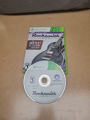 Xbox 360 - Rocksmith 2014 Edition - Case & Game Disc - Tested