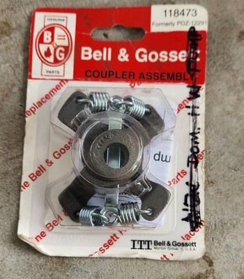 Bell & Gossett 118473 Coupler Assembly 1/2''x1/2'' Cast Iron