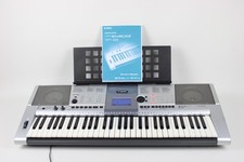 Yamaha PSR-E403 Keyboard+Stand+Music Rest+Manual+Power Adaptor+Box+Sustain Pedal