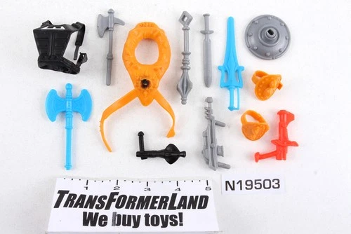 Weapons Pak Incomplete Accessories Vintage Original Heman MOTU