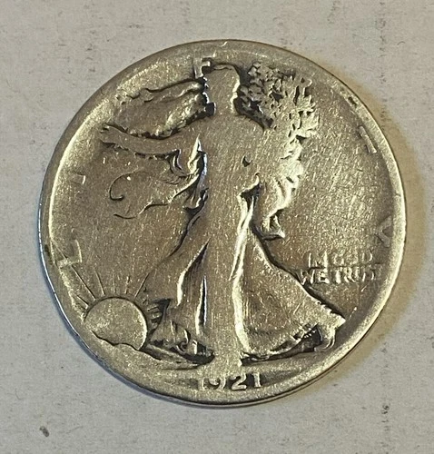 1921-S 50C Walking Liberty Half Dollar