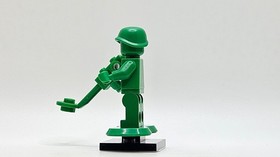LEGO authentic Green Army Man toy001 Toy Story Disney 7595