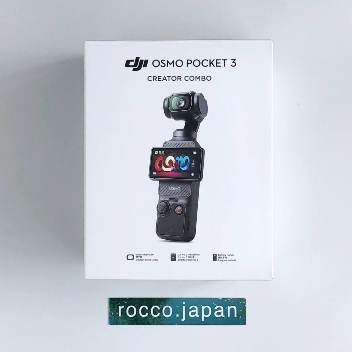 DJI Osmo Pocket 3 Creator Combo 1 Inch CMOS Pocket Gimbal Camera