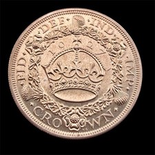 1927 Proof Wreath Crown - George V British Silver Coin - Superb Example !