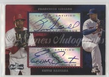 2006 Topps Co-Signers Dual Ervin Santana Francisco Liriano #CS-74 Auto 0lc5