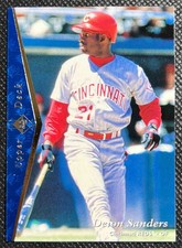 1995 SP Deion Sanders #43 Reds