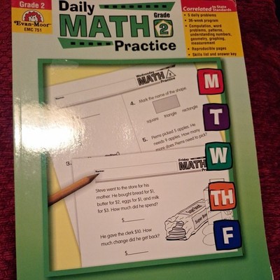 Daily Math Practice, Grade 2 (Paperback or Softback)