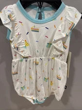 Kyte Baby Bamboo Bubble Romper Size 3-6M Birthday  Retail $38