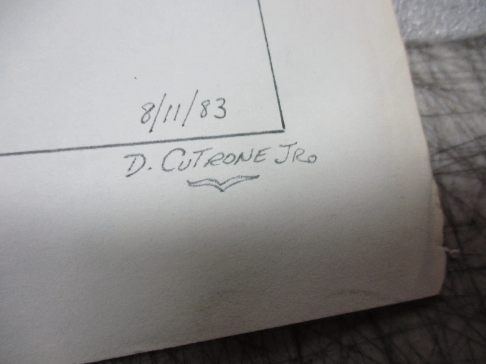 VINTAGE TATTOO FLASH 1980'S FROM BROOKLYN BASED ARTIST DAVID CUTRONE - product detail image 9