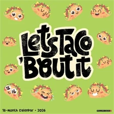 Let's Taco about It 2026 12 X 12 Wall Calendar (Bookbook - Detail Unspecified)