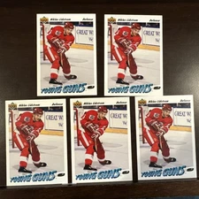 281	5x 1991-92 Upper Deck Nicklas Lidstrom Young Guns