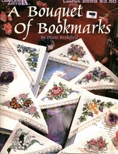 A Bouquet of Bookmarks Cross Stitch | Leisure Arts 2659