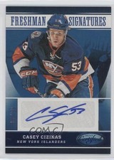 2012 Certified Freshman Signatures Mirror Blue 83/99 Casey Cizikas #162 Auto 1l7