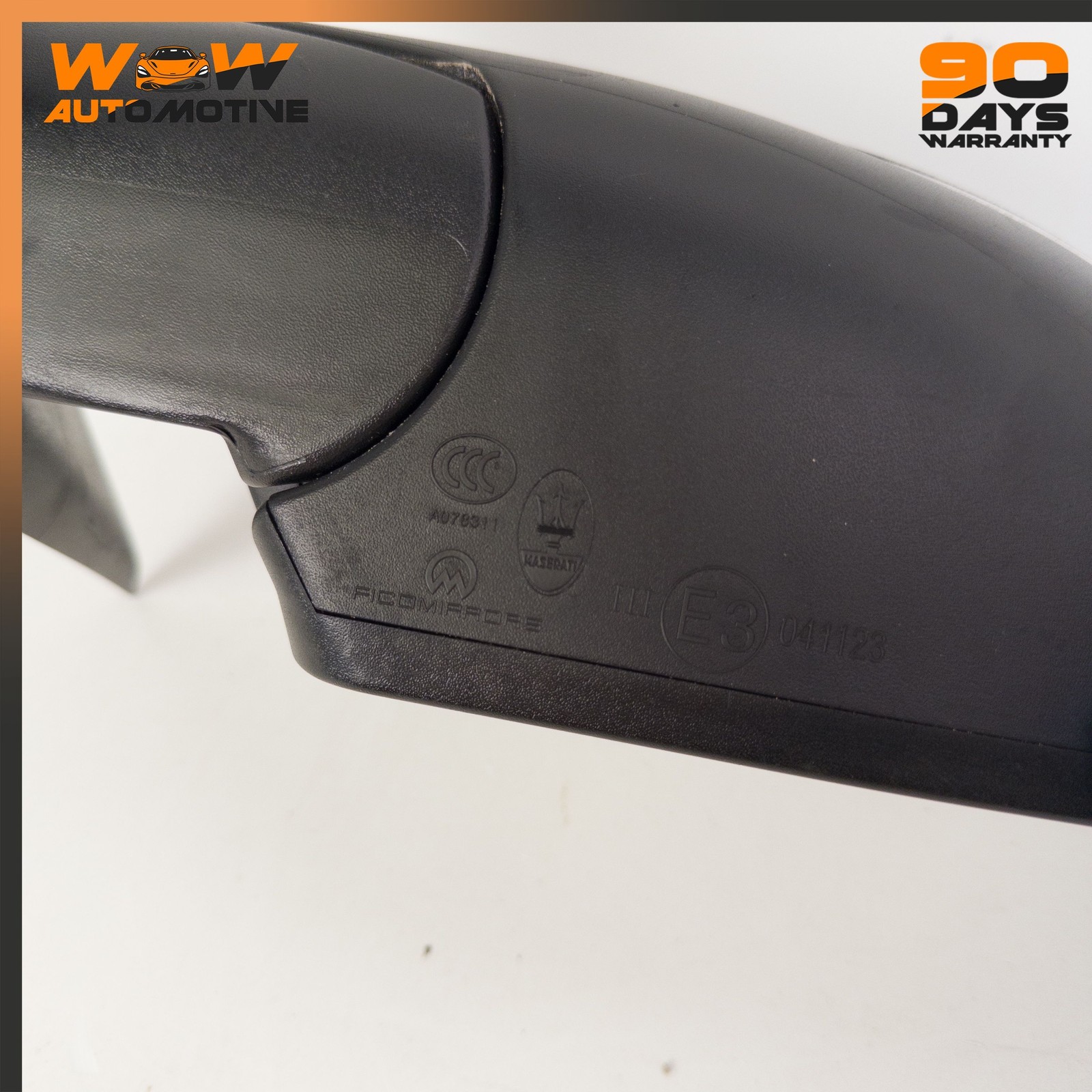 17-19 MASERATI GHIBLI LEFT DRIVER SIDE REAR VIEW DOOR MIRROR ASSEMBLY OEM
