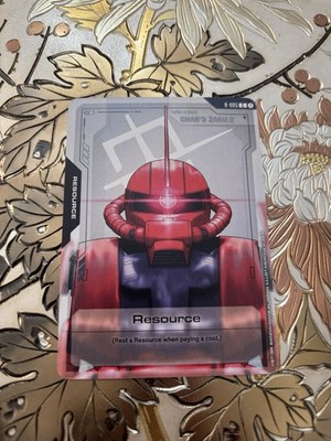 Gundam Card Game Singles R-005: Resource (Char s Zaku II) C Newtype Rising