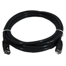 8Ware CAT6A Cable 1m - Black Color RJ45 Ethernet Network LAN UTP Patch Cord S...