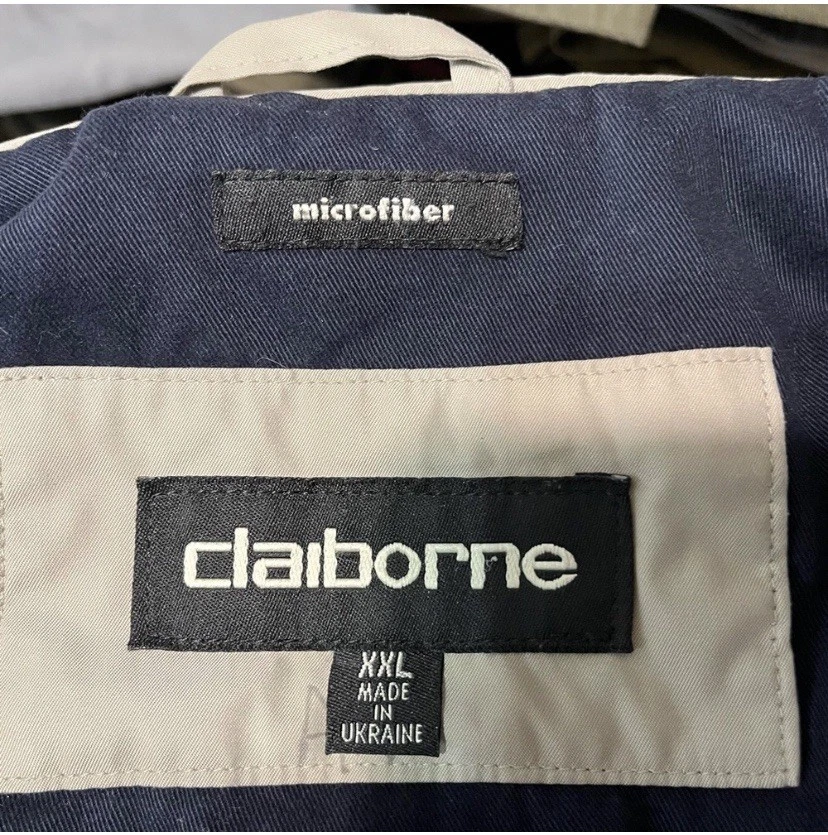 Chaqueta Bomber Claiborne Thermolite Hombre Talla XXL Foto 4 de 4