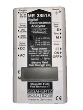 Gigahertz Solutions ME3851A EMF Meter Gauss Meter Electric + Magnetic Fields