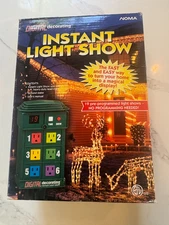 Noma Digital Decorating Instant Light Show 19 Pre-Programmed Christmas NOS