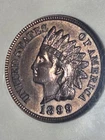 1899 Indian Cent 1c ANACS MS61RB "Soapbox" Toned #442537
