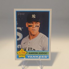2025 Topps Heritage Aaron Judge AL All-Star Outfield #380 Yankees Baseball