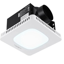 Bathroom Exhaust Fan, 80 CFM High-Efficiency Ventilation, 1.5sones Low Noise