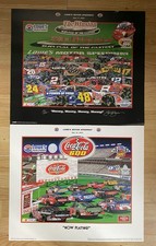 Sam Bass Lowes Motor Speedway Signed Limited Edition Prints Posters