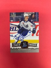 2022-23 AHL BRAD LAMBERT STARS OF TOMORROW AUTOGRAPHED ROOKIE