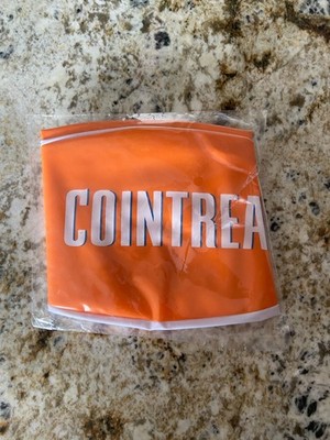 NEW SEALED Cointreau French Liqueur Brand Orange and White Beach Ball Unknown Sz