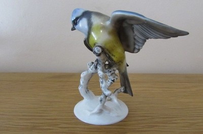 Rosenthal Germany Porzellan Figur Blaumeise 1940/50er Jahre - Modell Nr.1741 - Ref1104