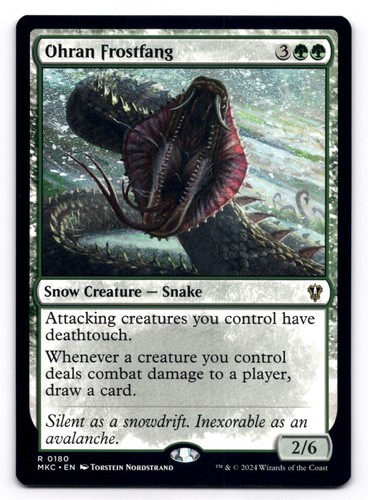 Ohran Frostfang NM Commander: Murders at Karlov Manor 0180 MTG Regular