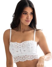 32DD Pour Moi Swoon Longline Bra Underwired Supportive Strapless Bras 26201