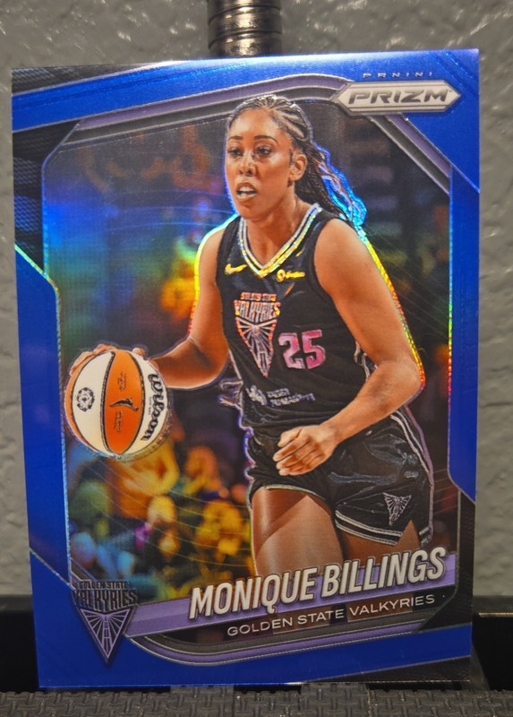 2025 Panini Prizm Wnba Monique Billings #99  Blue Prizm #185/199