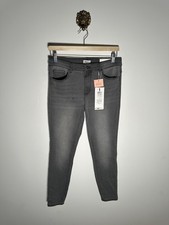Only Women's Stretch Straight High Waisted Cropped Ankle Jeans Size L / 30"