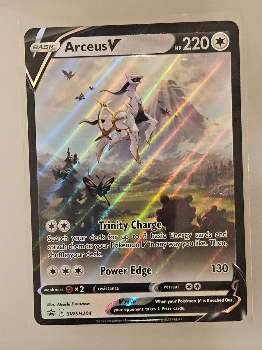 Arceus V Promo SWSH: Sword & Shield Promo Cards SWSH204 NM