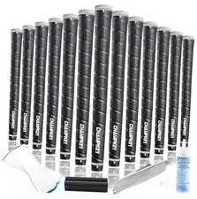 WRAP-Y Rubber Golf Grips 13 Pack Come with All Repair Kits - Midsize Black